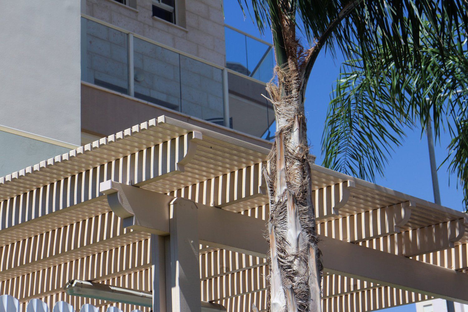 Poolside Insulated Pergola — Celebration — custom pergola by iContracting Construction